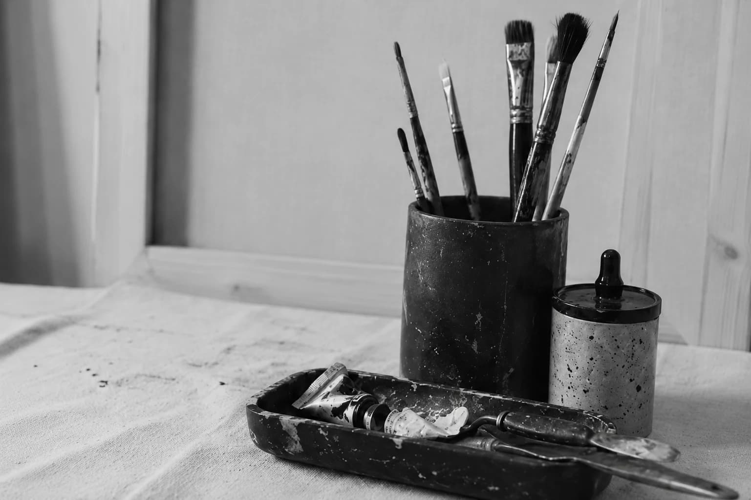 Dans l'atelier