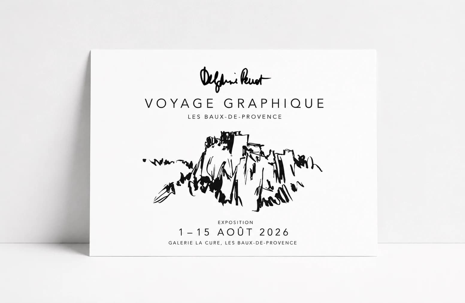 Voyage Graphique : Les Baux-de-Provence